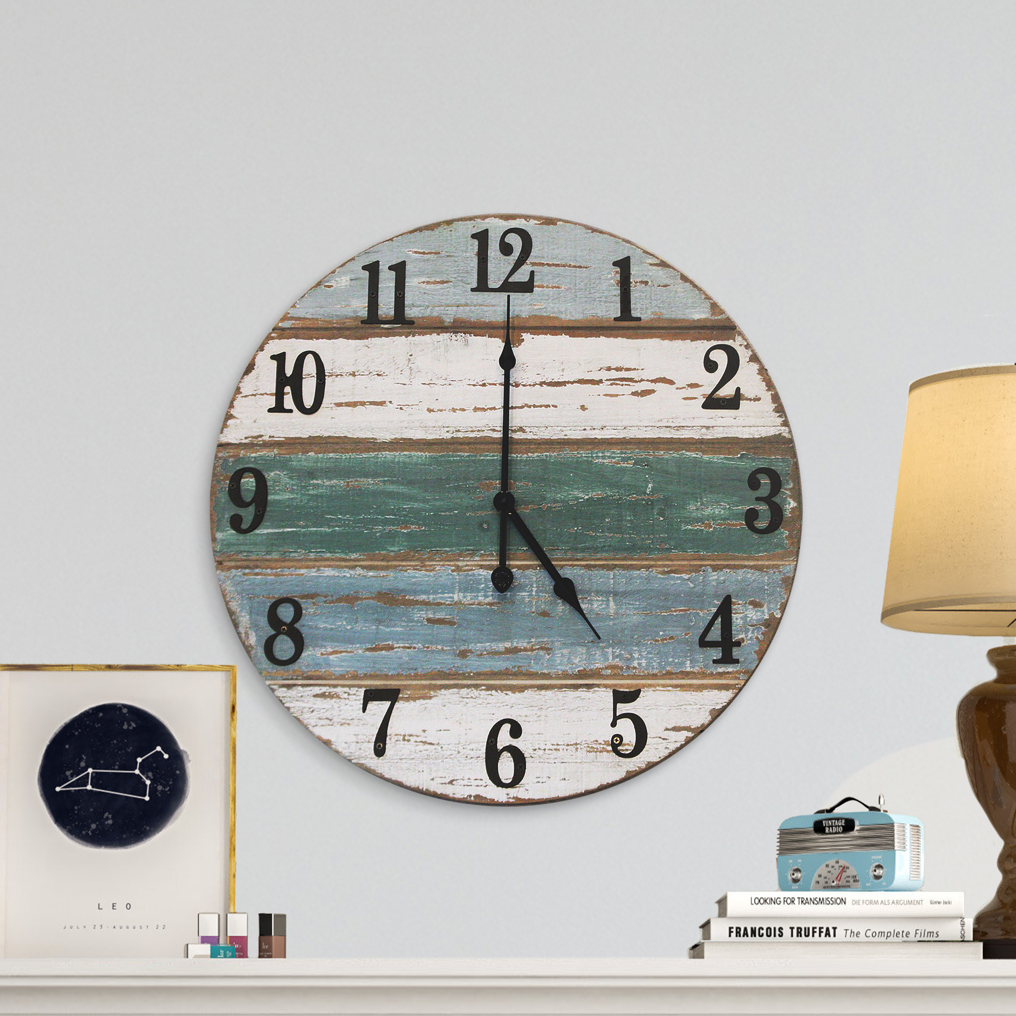 Beach Clock, 18'