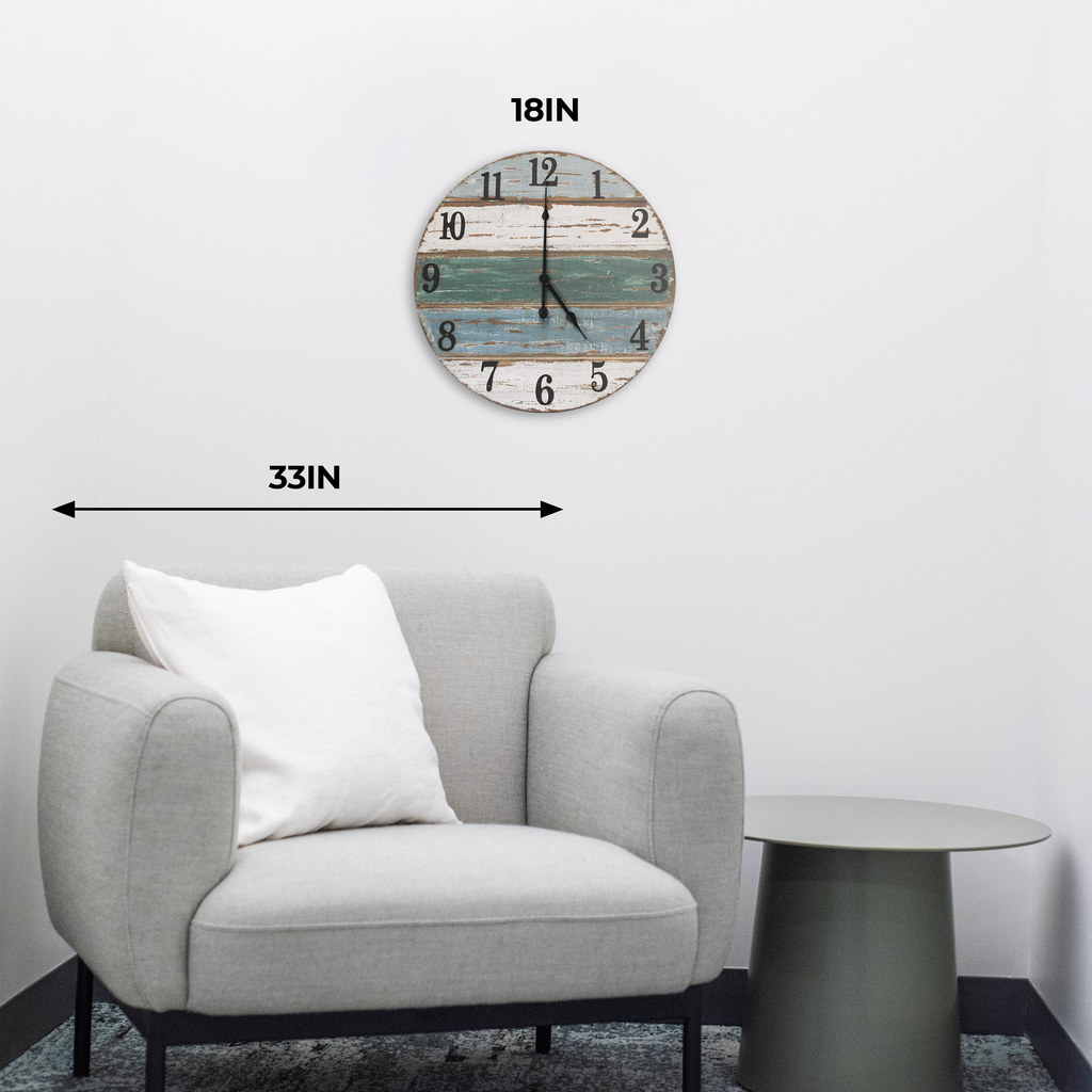 Beach Clock, 18'