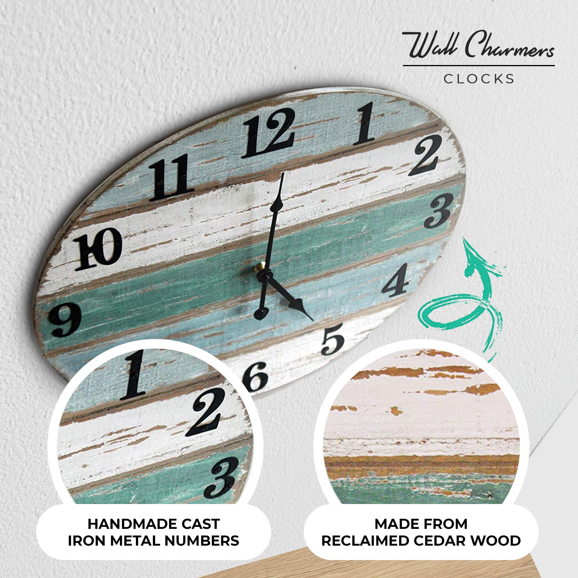 Beach Clock, 18'