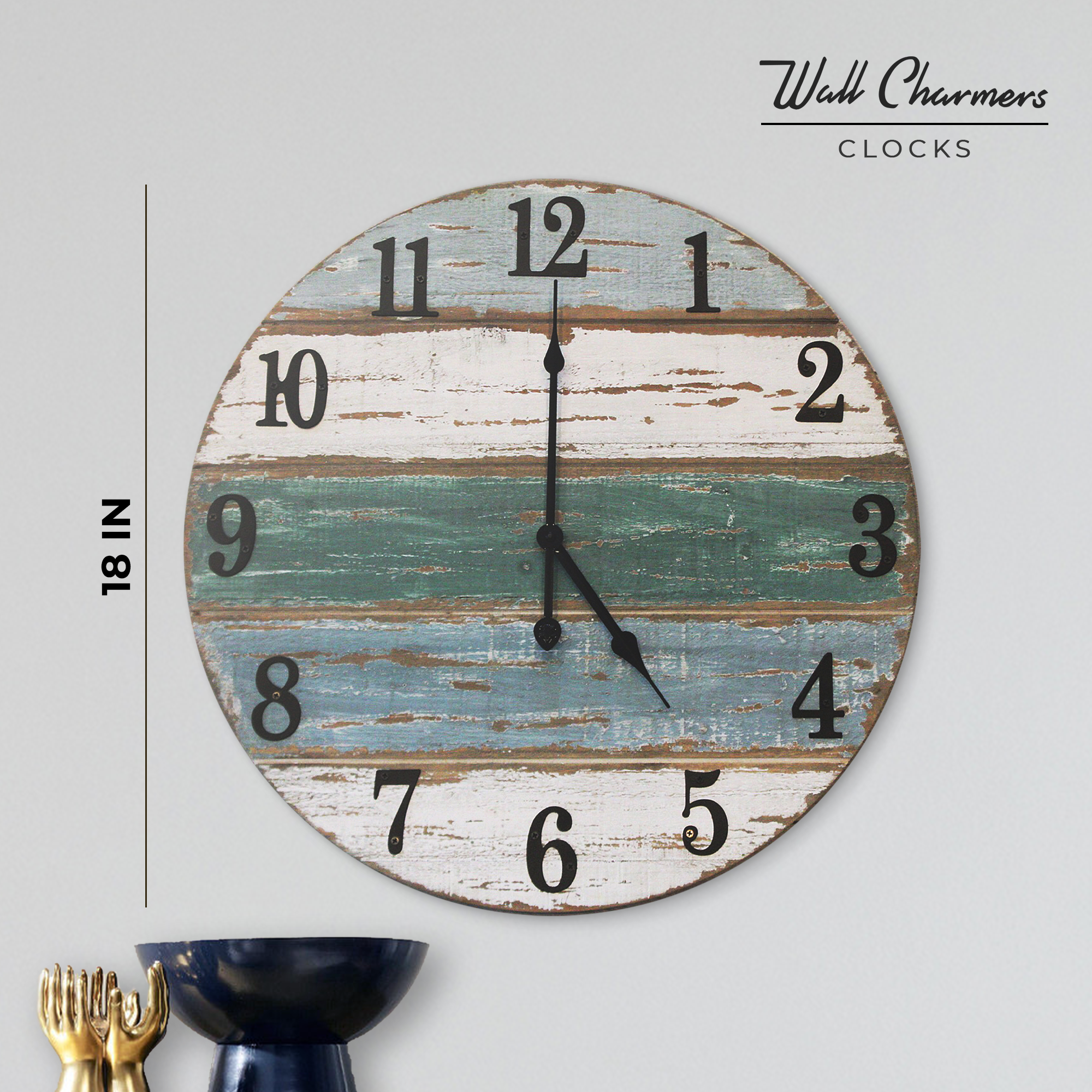 Beach Clock, 18'