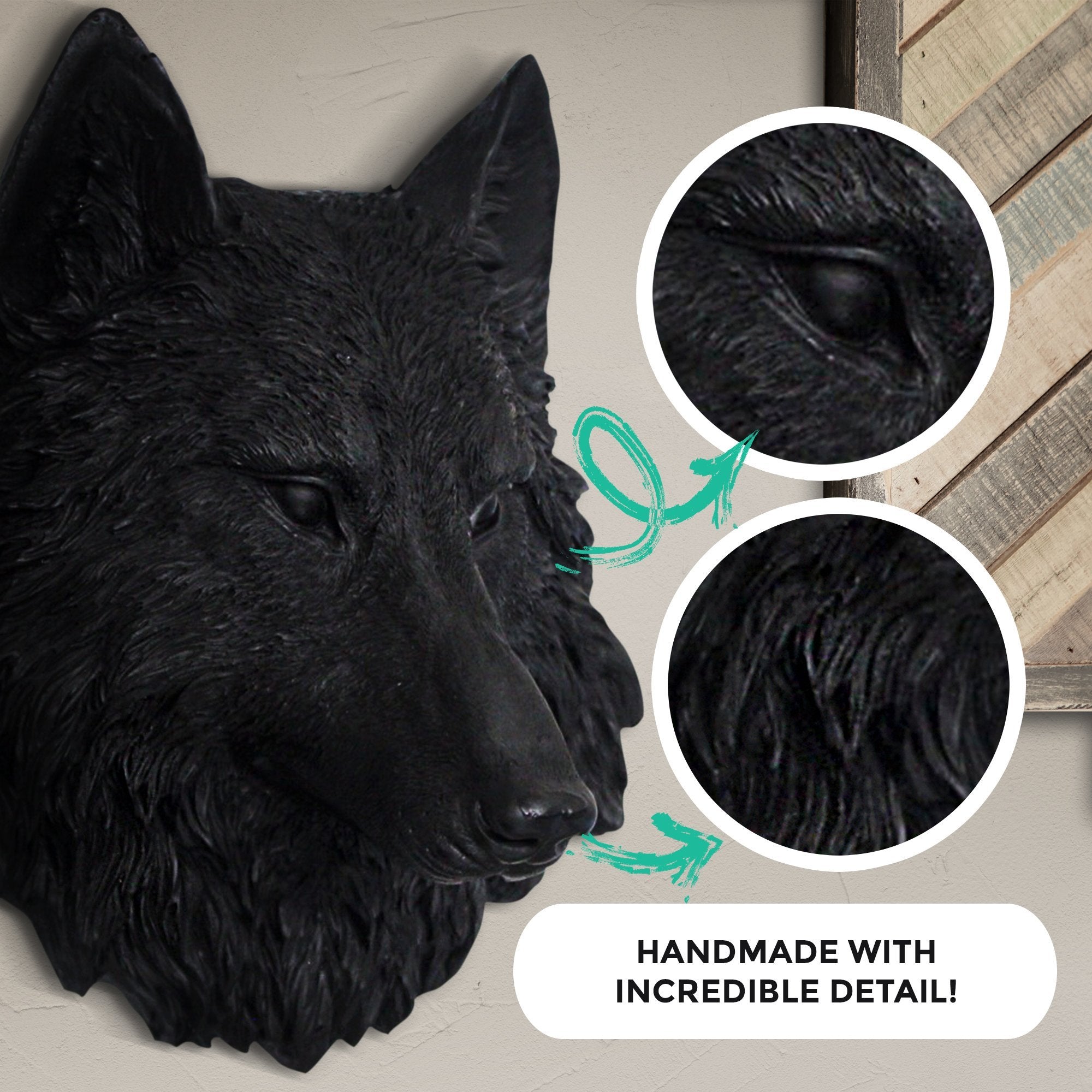 Mini Schwarz Wolf, 10'