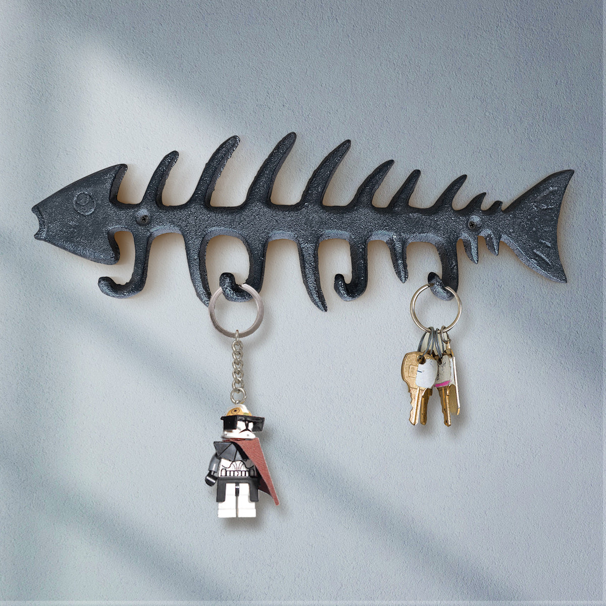 Fischknochen-Wandhaken, 13'