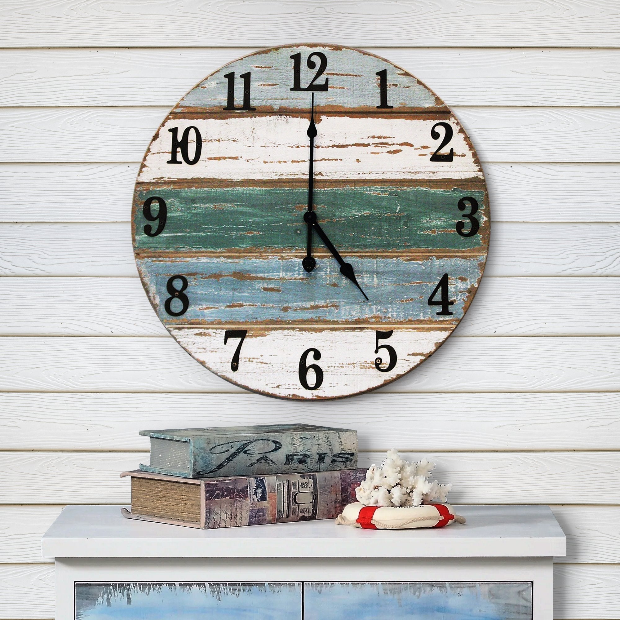 Beach Clock, 18'