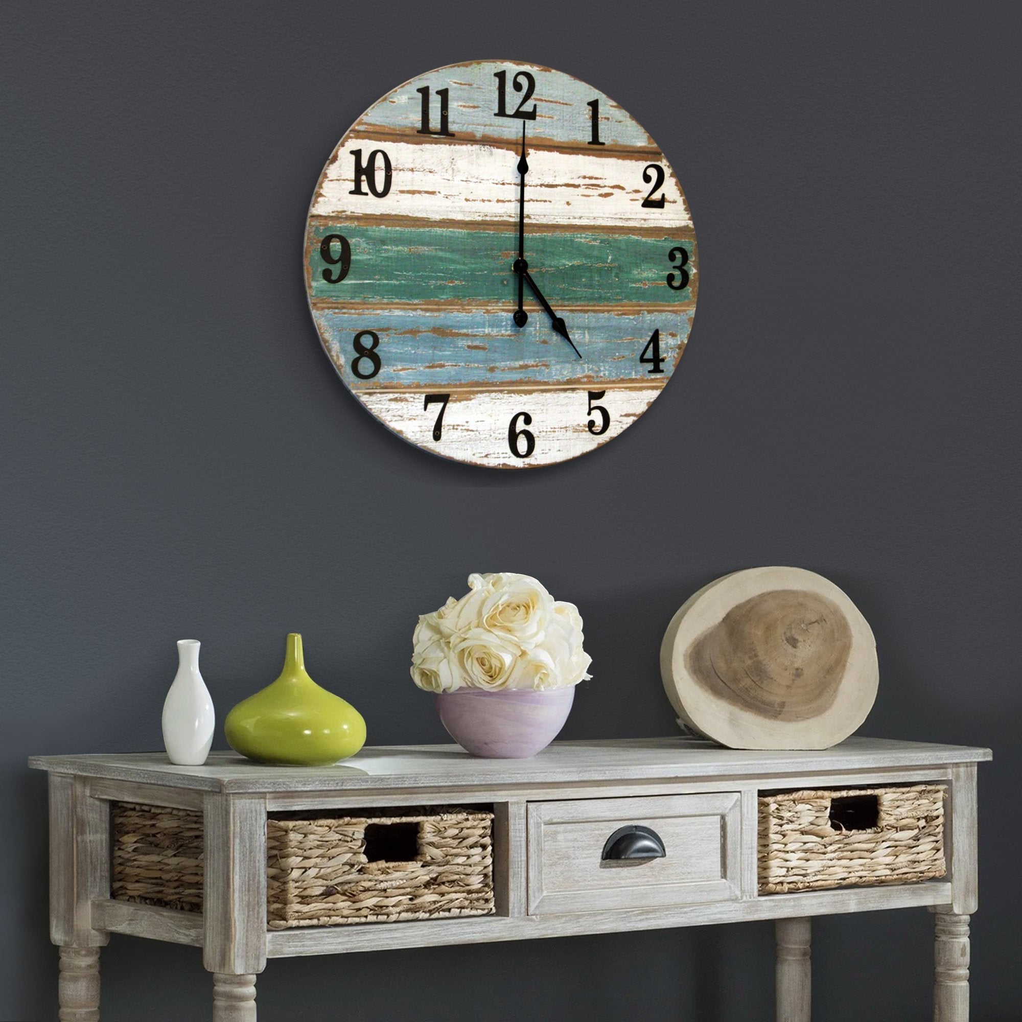 Beach Clock, 18'