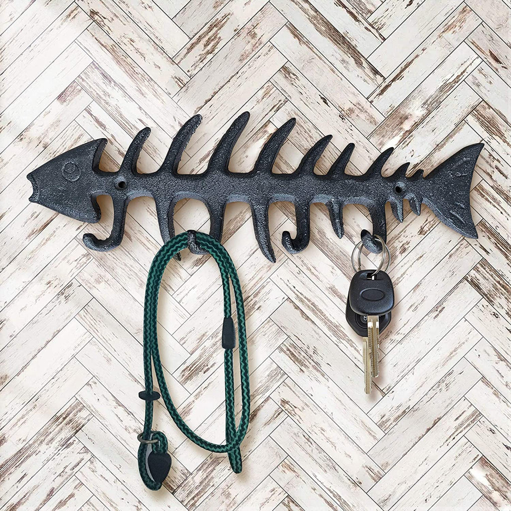 Fischknochen-Wandhaken, 13'
