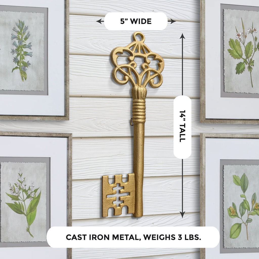 Gold Skeleton Key, 14'