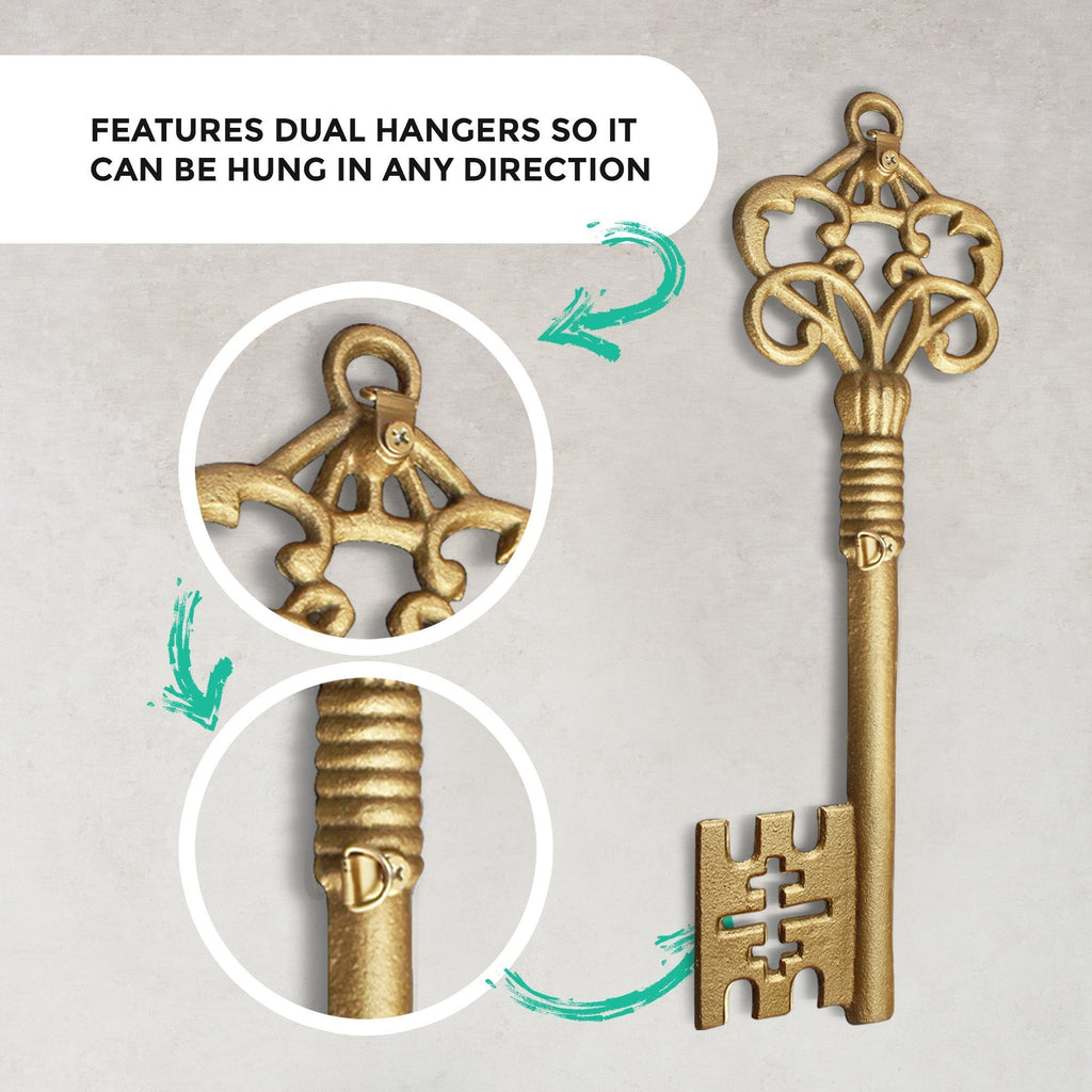 Gold Skeleton Key, 14'