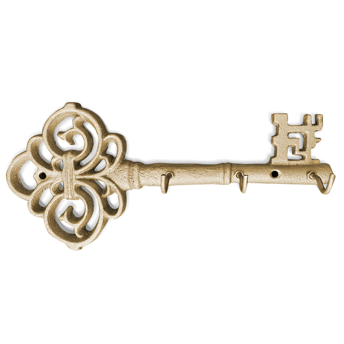 Gold Skeleton Key Wall Haken, 10'