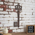 Rustic Bronze Skeleton Key, 14'