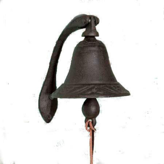 Gusseisen Logan Dinner Bell, 6'