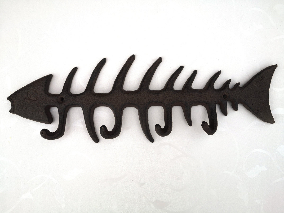 Fischknochen-Wandhaken, 13'