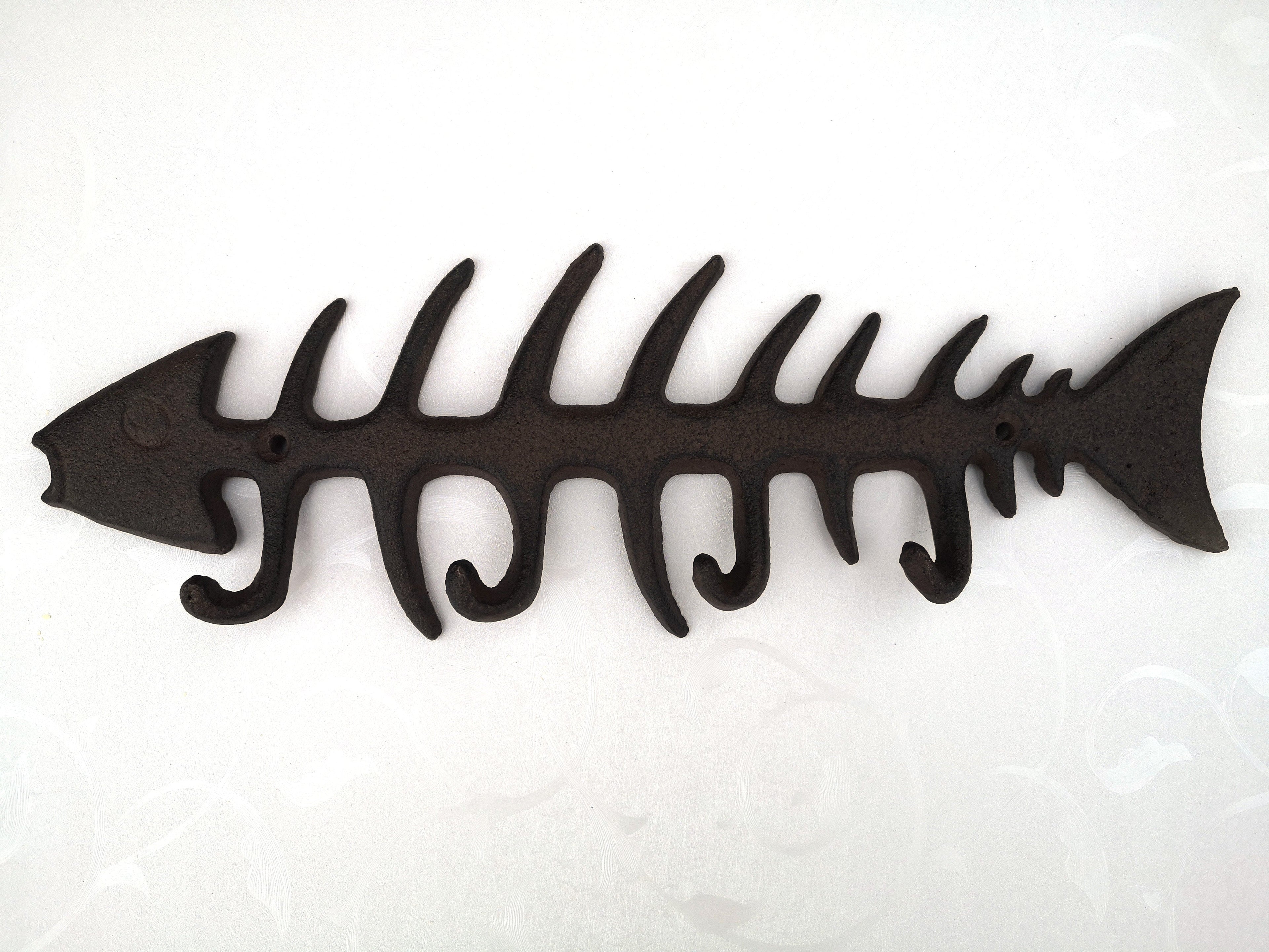 Fischknochen-Wandhaken, 13'