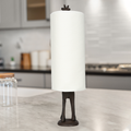 Rustic Giraffe Paper Towel Holder & Toilet Paper Stand - 16.5' Gusseisen Freistehende Küche & Badezimmer Dekor, schwere No-Tip Holder